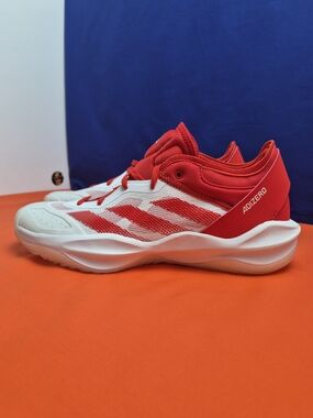 adidas ADIZERO Select 2.0 Red and White Performance Sneakers